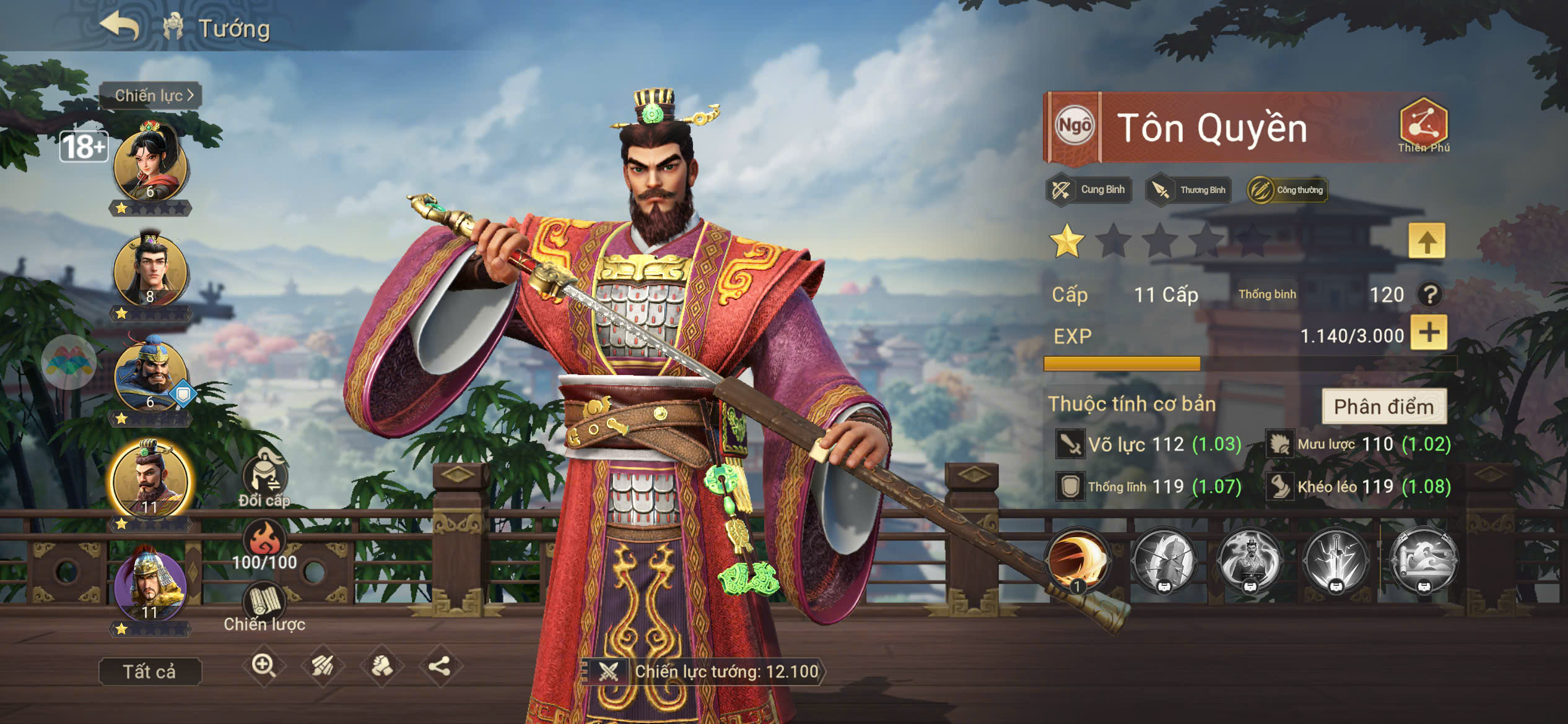 Sử dụng cặp tướng nào để đánh top man rợ đầu game Tam Quốc: Tranh Bá Thiên Hạ?